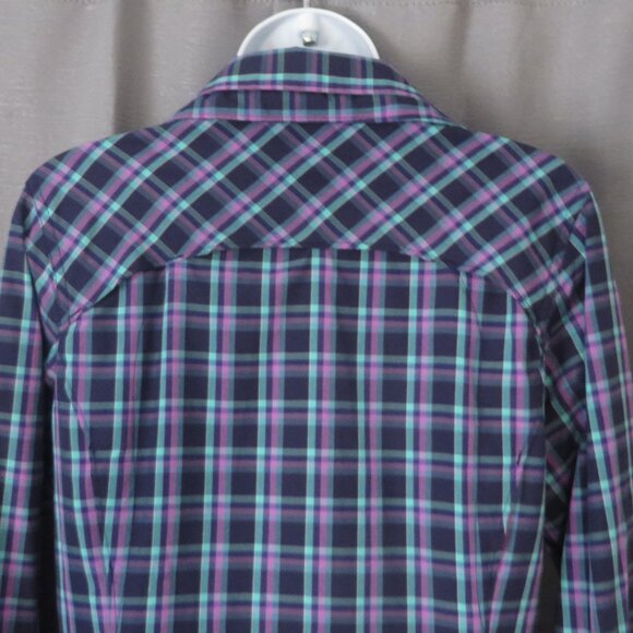 ❤️Womens COLUMBIA Omni Shade Protection Shirt Sz M Long to Short Sleeve - Picture 8 of 10